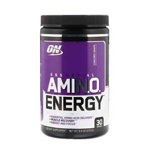 Optimum nutrition AMIN.O Energy 30 servings อาหารเสริม BCCA