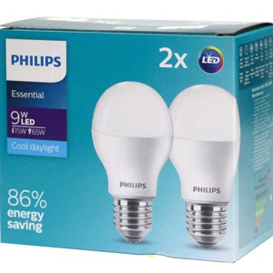 หลอดไฟ LED Philips รุ่น Esstential  (9 วัตต์)