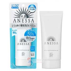 Shiseido Anessa Whitening UV Sunscreen Gel ครีมกันแดดสูตรช่วยบำรุงผิวขาว