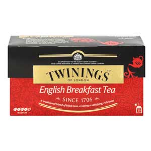 ชาดำ Twinings of London English Breakfast Black Tea Bags