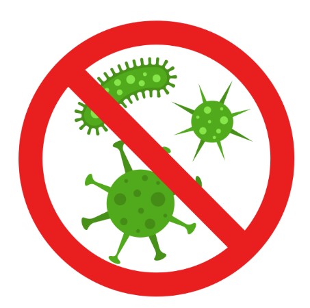 ต้านแบคทีเรีย เชื้อโรค สิ่งสกปรก ไวรัส