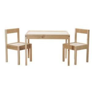 โต๊ะเด็ก+เก้าอี้ 2 ตัว LÄTT เล็ทท์