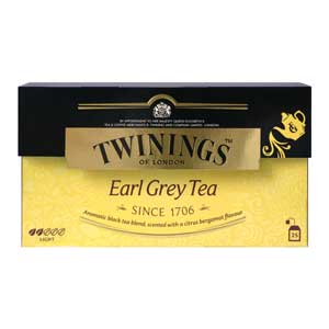 Twinings of London Earl Grey Black Tea Bags ชาดำทไวนิงส์