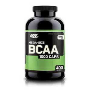 อาหารเสริม BCAA OPTIMUM Nutrition BCAA 400 Capsules