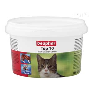 อาหารเสริมแมว วิตามินรวม Beaphar Cat Multi Vitamin เพื่อสุขภาพดวงตาและกระดูก