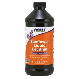 เลซิติน จากเมล็ดดอกทานตะวัน Now Foods® Sunflower Liquid Lecithin