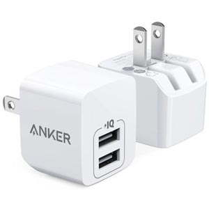 Anker PowerPort Mini Adapter หัวชาร์จ USB ขนาดกะทัดรัด 2.4A (12W)