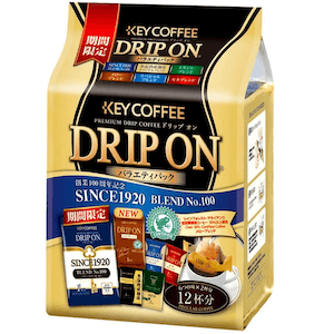 Key Coffee Premium Drip Coffee กาแฟดริป พรีเมี่ยม สีทอง แบบคละรส