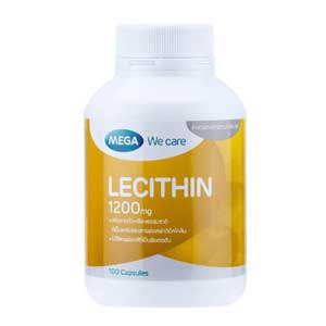 Mega We Care LECITHIN 1200 MG อาหารเสริมเลซิติน