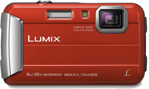 Panasonic Lumix DMC-FT30 สีแดง กล้องกันน้ำ