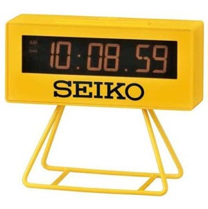 SEIKO นาฬิกาปลุกดิจิตอล รุ่น QHL062Y