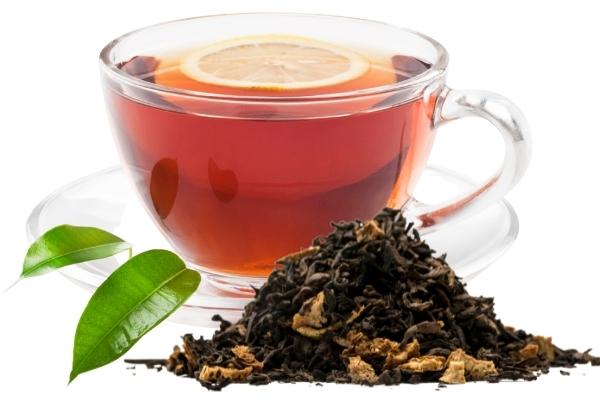 ใบชามีกลิ่นหอมและให้รสชาติที่แท้จริงของชา