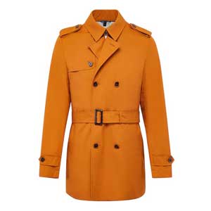 เสื้อโค้ท G2000 Orange Color Trench Coat With 3M Thinsulate (Regular Fit)