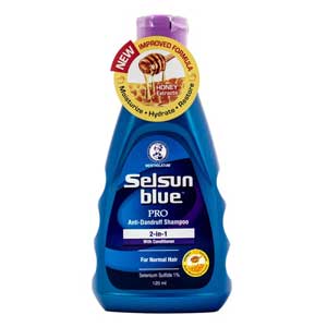 แชมพูขจัดรังแค Selsun Blue Pro Anti-Dandruff Shampoo 2-in-1