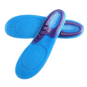 แผ่นเสริมรองเท้าซิลิโคนเจลเพื่อสุขภาพ (Soft Gel) เจล Activ ดูดซับแรงกระแทก