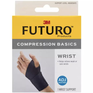 Futuro™ Compression Basics Wrist อุปกรณ์พยุงข้อมือ รุ่นเบสิค แบบปรับกระชับได้