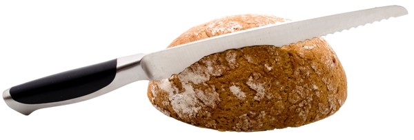 มีดหั่นขนมปัง หั่นขนมปัง มีด ขนมปัง 