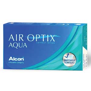 คอนแทคเลนส์ Alcon Air Optix Aqua Monthly Contact Lens