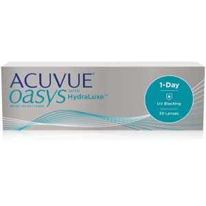 คอนแทคเลนส์รายวัน ACUVUE OASYS 1-Day with Hydraluxe