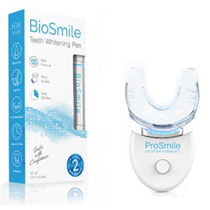 BioSmile เจลฟอกฟันขาว คู่กับชุด LED Light