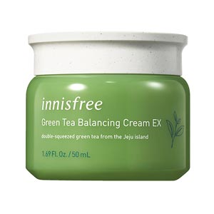 ครีม Innisfree Green tea balancing cream EX