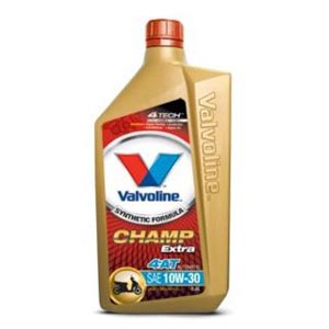 Valvoline champ extra 4-AT น้ำมันเครื่อง สำหรับรถจักรยานยนต์ เกียร์ออโต้
