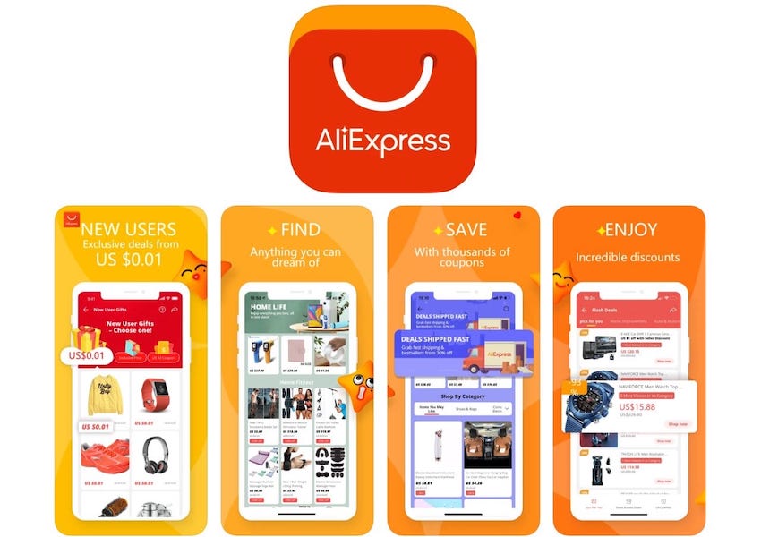 แอปช้อปปิ้งออนไลน์ AliExpress