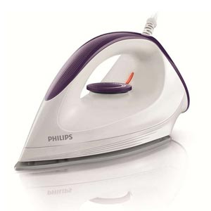 Philips เตารีดไฟฟ้า รุ่น GC160/22 สีขาว-ม่วง