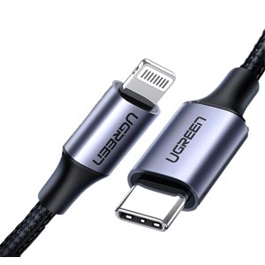 สายชาร์จ สายเชื่อมต่อข้อมูล UGREEN USB C to Lightning