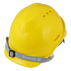 หมวกนิรภัยพลาสติก ABS มาตรฐานมอก. PANGOLIN สีเหลือง