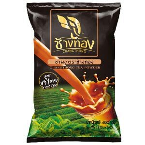 ชาผง สูตรชาไทย ตราช้างทอง