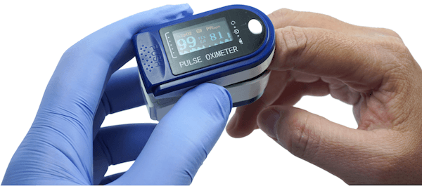 Pulse oximeter เครื่องวัดระดับออกซิเจนในเลือด