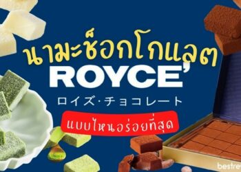 รีวิว นามะช็อกโกแลตจาก Royce (รอยซ์) รสชาติไหนอร่อย