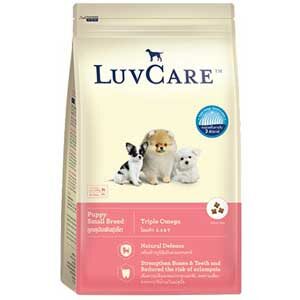 Luvcare อาหารสุนัขแบบเม็ด สุนัขพันธ์ุเล็กและพันธุ์กลาง 2 กิโลกรัม