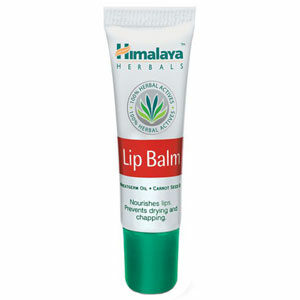 Himalaya Herbals Lip Balm ลิปบาล์มเนื้อครีม ฟื้นฟูริมฝีปากที่แห้ง แตก เป็นขุย