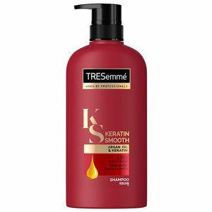 TRESemmé Shampoo Keratin Smooth Red แชมพูอ่อนโยนพร้อมซัลเฟตต่ำ