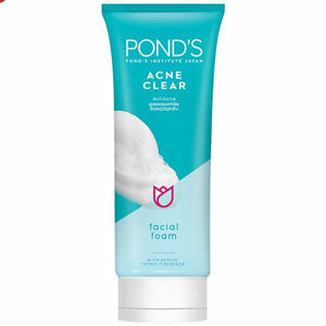 โฟมล้างหน้า​ลดปัญหาสิว Pond's Acne Clear Anti Acne Facial Foam