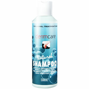 Dermcare Natural Shampoo สูตรอ่อนโยน ใช้ได้กับลูกสุนัขและลูกแมว