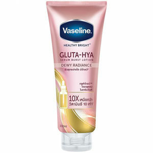 โลชั่นวาสลีน Vaseline Healthy Bright Gluta-Hya Serum Burst Lotion Dewy Radiance