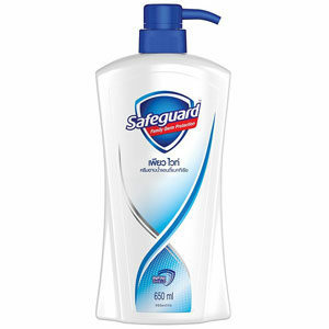 ครีมอาบน้ำแอนตี้แบคทีเรีย Safeguard Bodywash Pure White