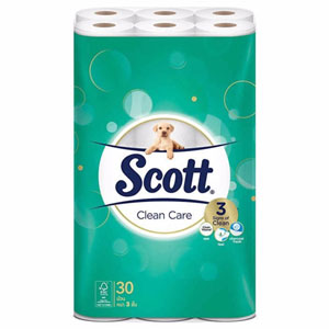 สก๊อตต์ คลีนแคร์ กระดาษชำระ Scott Clean Care Bath Tissue