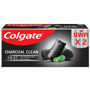 ยาสีฟันชาร์โคล คอลเกต ชาร์โคล คลีน Colgate Charcoal Clean