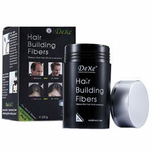 Dexe Hair Building Fibers ผงไฟเบอร์เพิ่มผมหนา