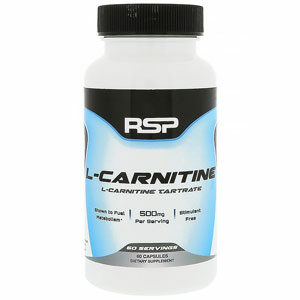 อาหารเสริมแอลคาร์นิทีน RSP L-Carnitine 500 mg x 60 เม็ด