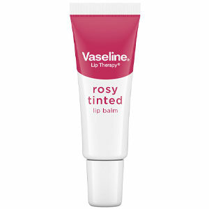 Vaseline Rosy Tinted Lip Balm ลิปบาล์มที่มอบความชุ่มชื้นและช่วยฟื้นฟูริมฝีปากในตัว