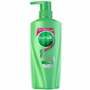 แชมพูซันซิล Sunsilk Shampoo Healthier & Long Green
