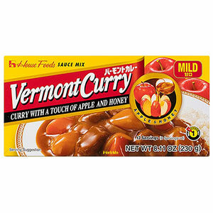 Vermont Curry Sauce เครื่องแกงกะหรี่ ชนิดเผ็ดน้อย