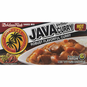 JAVA Curry Hot แกงกะหรี่ก้อน สูตรเผ็ดมาก