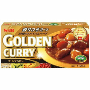 GOLDEN CURRY เครื่องแกงกะหรี่ก้อนญี่ปุ่น สูตรเผ็ดระดับ 3 เผ็ดปกติ