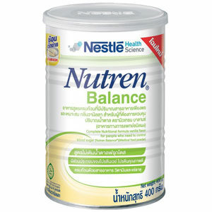 Nestle Nutren Balance อาหารทางการแพทย์สำหรับควบคุมน้ำตาล กลิ่นวานิลลา